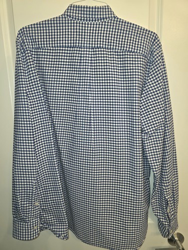 Ralph Lauren Gingham Hemd Classic Fit Button Down Langarm Blau XL - Bild 3 von 7
