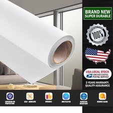 Frosted Glass Film Static Cling Office Bedroom Bathroom Home Window Tint