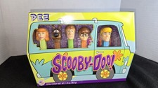 PEZ Scooby Doo Boxed Set of 5 Dispensers - 2014 Retired, Mystery Machine Van Box
