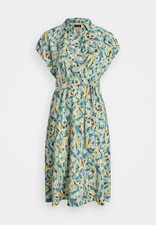 Lauren Ralph Lauren Floral Belted Crepe Short Sleeve Midi Dress RRP £229