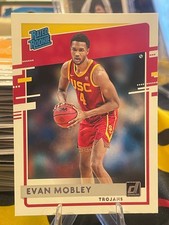 2021 Panini Chronicles Donruss Draft Picks Basketball Evan Mobley-#27 RC. USC