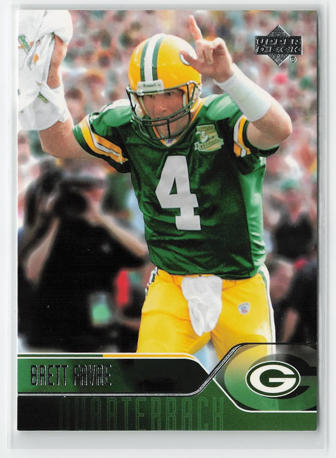 Brett Favre #70 2004 Upper Deck Upper Deck Green Bay Packers