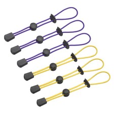 Climbing Stick Holder, Backpack Hiking Pole Ropes 8 Inch 6 Pcs Yellow/Purple