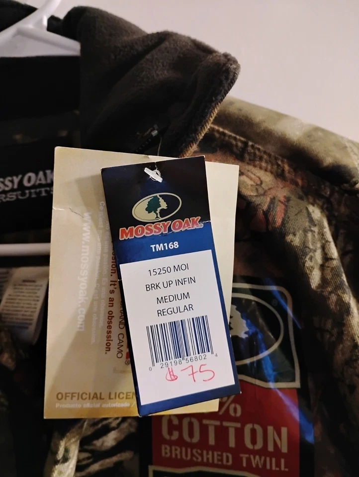 Mossy Oak New Old Stock Medium Regular Breakup Infinity Jumpsuit Camo 🔥🔥 - Image 3 of 4