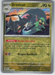 Drakloak 129/167 Twilight Masquerade Common Reverse Holo