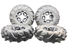 19 Can-am Outlander 570 Xmr Front Rear Wheels Rims Tires 28x9-12 28x11-12