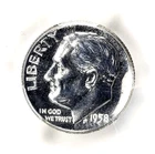 1958 Roosevelt Dime PCGS PR67 Proof