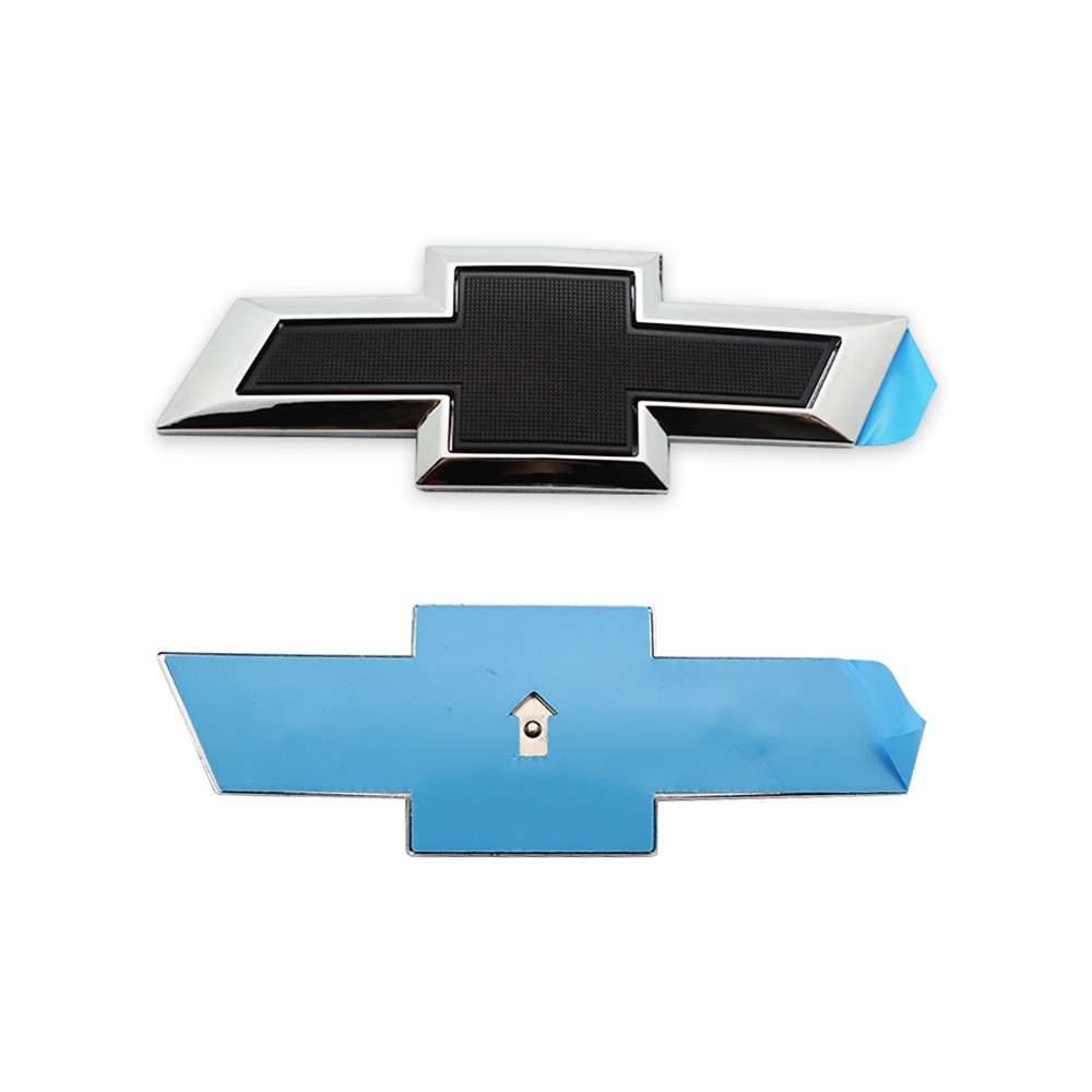 Front Grille&Rear Black Bowtie Emblem For Malibu 2016-2018 Bumper Liftgate Badge