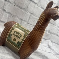 Botella Pisco Llama De Colección El Gran Espíritu de los Andes Producto de Chile VACÍA