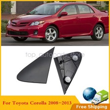 2 X Side View Mirror Fender Corner Trim Cover For Toyota Corolla 2008-2013 L R 2 X Side View Mirror Fender Corner Trim Cover For Toyota Corolla 2008-2013 L R