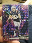2025 Panini Mosaic - Drake Maye #28 Reactive Purple Mosaic Prizm