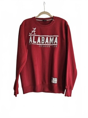 Alabama Crimson Tide Colosseum Athletics Crewneck Sweatshirt Size L