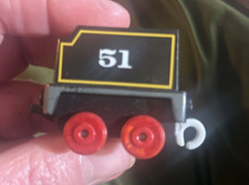 Thomas The Train Hiro Tender Diecast Metal Gullane Black 51 Take N Play