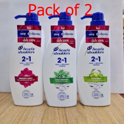 370ml x 2 Head & Shoulders 2in1(Shampoo Mixed with Conditioner) Anti Dandruff