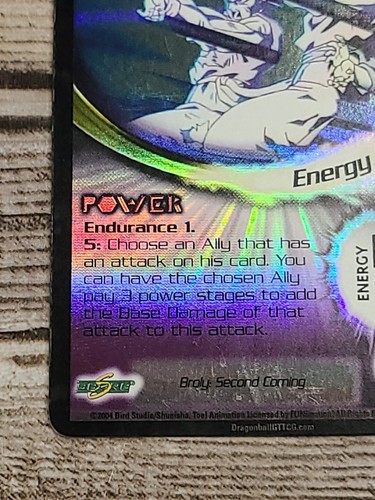 Ultimate Kamehameha M35 - Foil - Broly Subset Dragonball GT Score Z Two Star LP - Picture 6 of 8