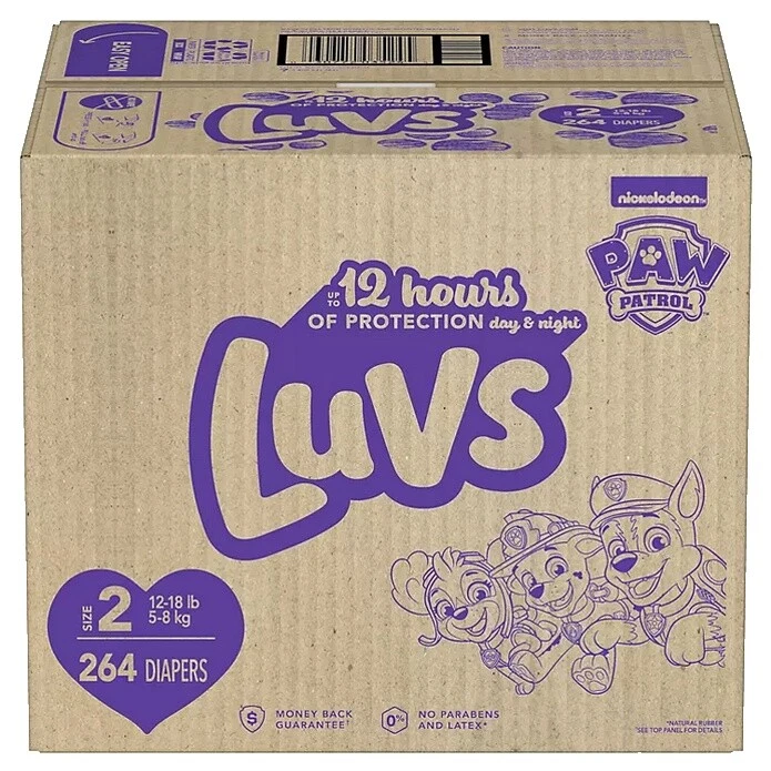 Productos Luvs Multicolor pañales para bebés