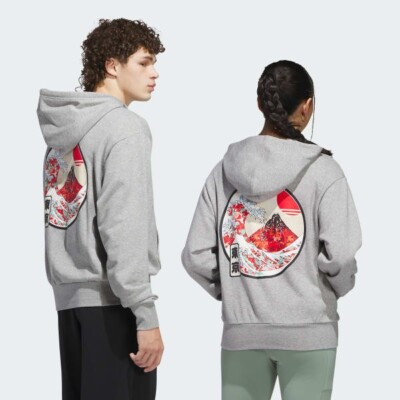 adidas Mt Fuji Tokyo Foodie Parka Heather Gray JV5811 Japan