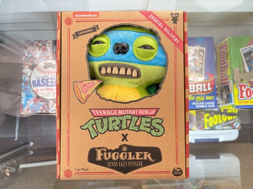 Fuggler Teenage Mutant Ninja Turtles Limited Edition Leonardo Plush New - Picture 5 of 9