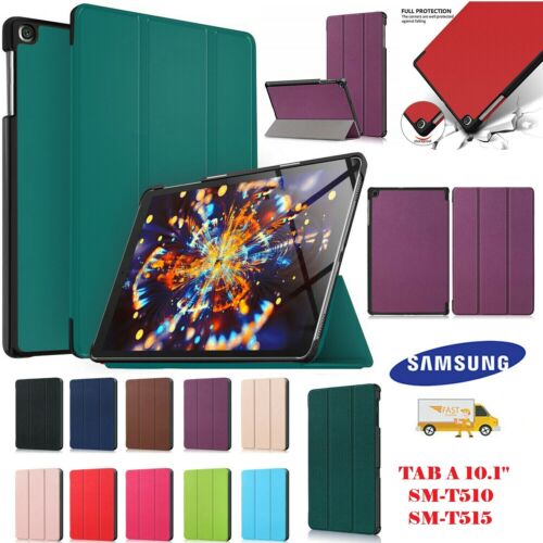 Magnetic Smart Stand Case Cover For Samsung Galaxy Tab A 10.1 T510 T515 2019 - Picture 1 of 10