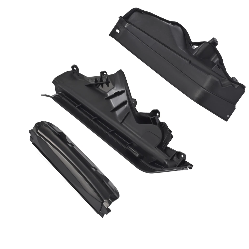 Panel de partición de compartimento de cubierta superior del motor 3 piezas para BMW X5 X6 E70 E71 06-14 Foto 3 de 4