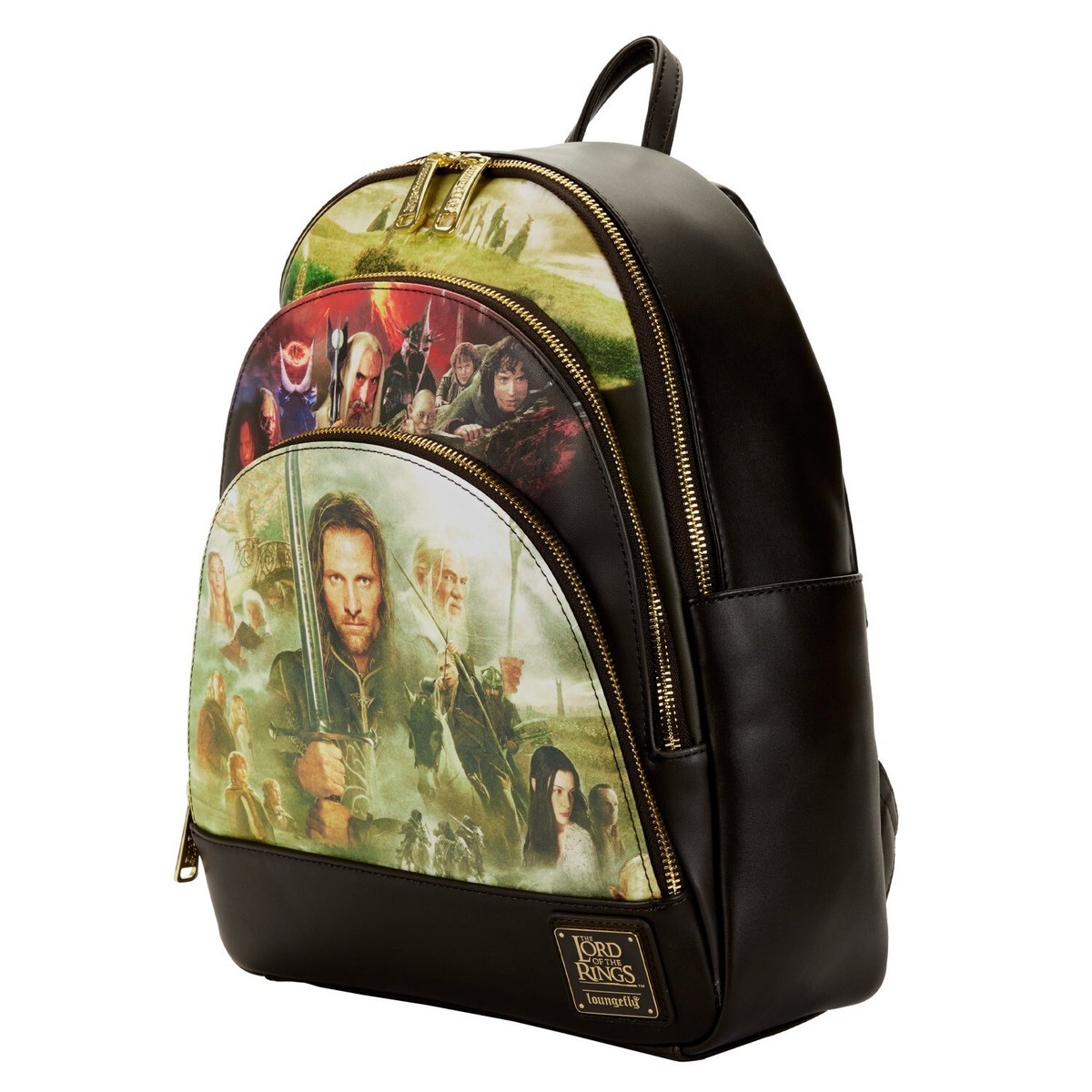 Loungefly Lord of the Rings Neutral Tone Mini Backpack LOTRBKS0001-  main image 2