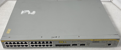 Allied Telesis AT-x600-24Ts Layer 3 Gigabit Ethernet Switch NO CORD NO WIRE