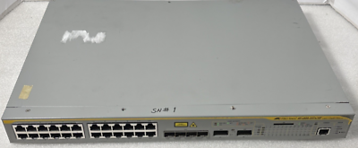 Switch Ethernet Allied Telesis AT-x600-24Ts/XP – Layer 3 Gigabit – Occasion – À Réviser