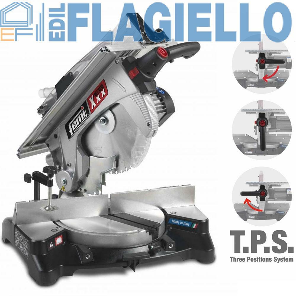 Troncatrice per legno Femi XXX Evo 1500w con Piano banco Sega circolare  305mm | Acquisti Online su eBay