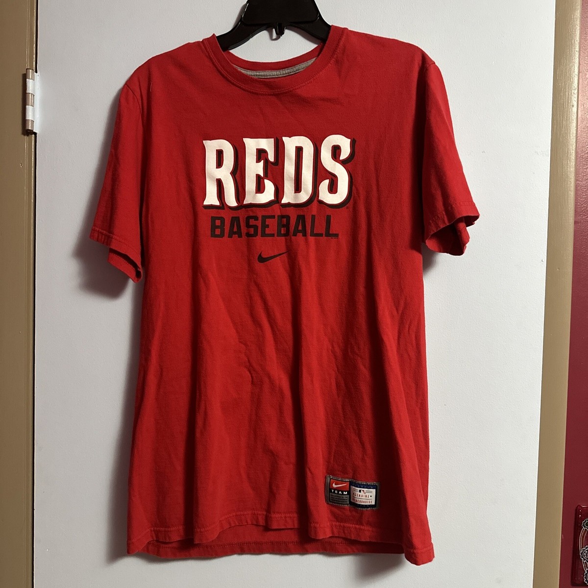 Nike Cincinnati Reds Baseball T-Shirt Standard Fit Mens Size Large