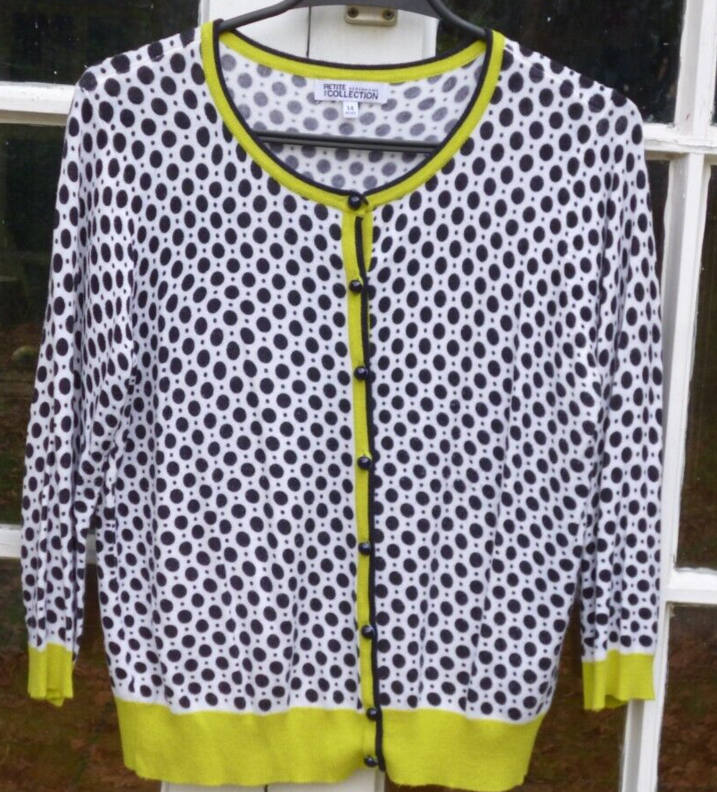 DEBENHAMS petite collection cardigan size 14 UK