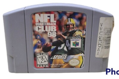 N64 NFL Quaterback Club 98 (Cleaned and Tested) Acclaim