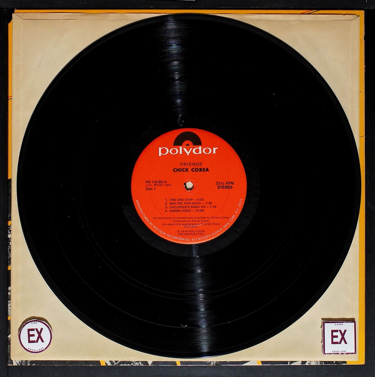 Chick Corea - Friends - original LP record [NHA2-126] USA | eBay
