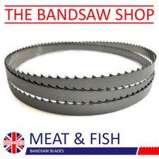 65" (1651mm) BUTCHERS MEAT BANDSAW BLADES 4 TPI Pack of 5 Blades x 5/8"
