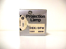DEK/DFW Projector Projection Lamp Bulb GE AVG 25-HR LAMP