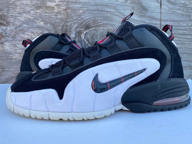Nike Air Max Penny 2018 Black/white/red US Mens Size 10.5 for sale online | eBay