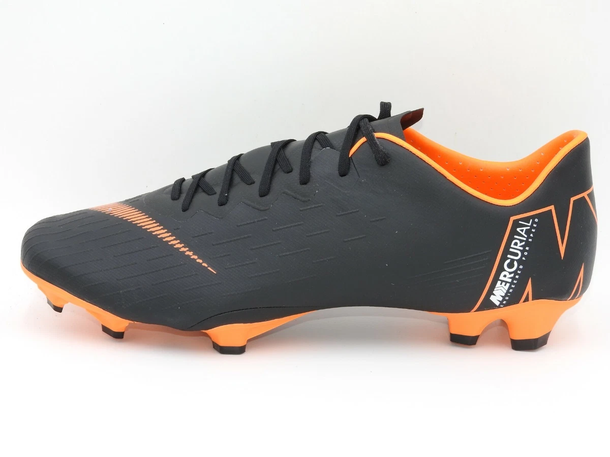 Cría eficacia Depresión Nike Mercurial Vapor XII Pro FG ACC Soccer Cleats AH7382081,Black Orange 13  | eBay