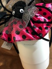 Halloween SPIDER Headband Black  Silver WITH GLITTERY MESH AND GOGGLY EYES NWT