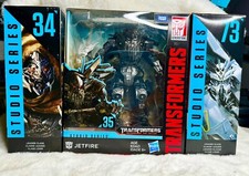 LOT of 3 Transformers Action Figure- MEGATRON-JETFIRE-GRINDOR & RAVAGE ( MINT )