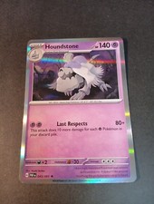 Pokemon Paldean Fates Houndstone Holo Rare Card 043/091 NM