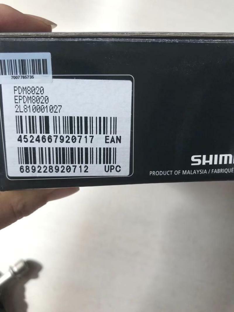 パーツ SHIMANO PD-M8020 Shimano Deore XT PD-M8020 Clipless MTB Pedals 9/16 Spindle