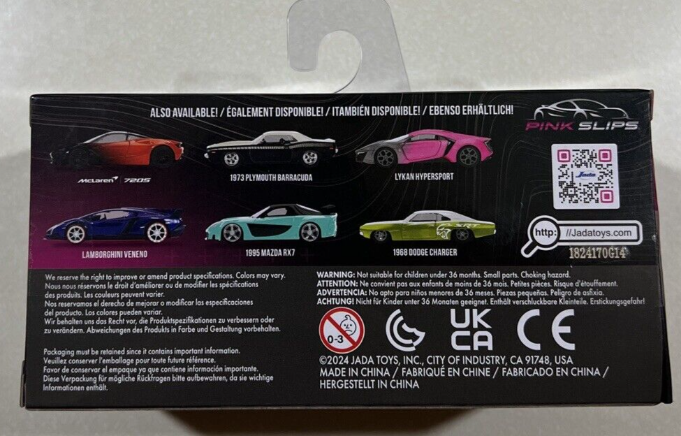 NEW 2024 JADA PINK SLIPS 1995 MAZDA RX-7 mint Green 1/32 | eBay