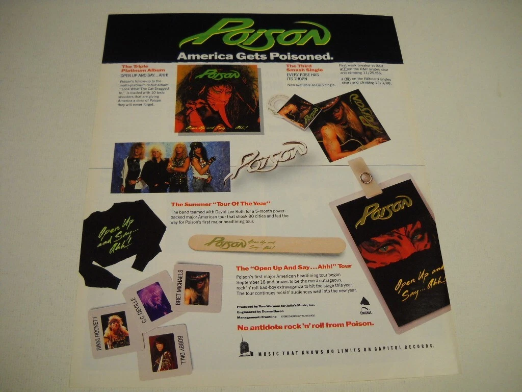 Poison Memorabilia for sale | eBay