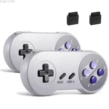 2 PCS Wireless Super Famicom Controller for Super Nintendo Entertainment System