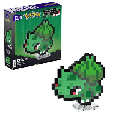 MEGA Pokémon Evoli Retro-Pixel Actionfigur-Bauset 323 Teile HTH78