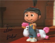 Elsie Fisher Despicable Me Autographed Signed 8x10 Photo COA #J4