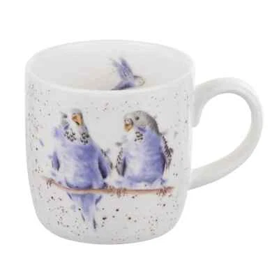 Wrendale Date Night Budgie Mug - Single
