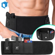 Belly Band Holster for Concealed Carry Waist Pistols Gun Holster Right Hand Draw