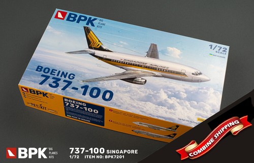 BPK (Big Planes Kits) 7201 Boeing 737-100 (Singapur, Lufthansa)...