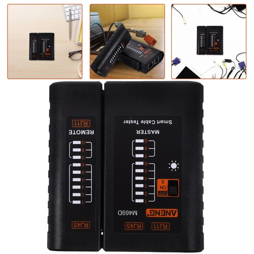 PC Network Cable Test Tool Network Wire Tester Telephone Network Cable Tester