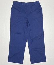 Alfred Dunner Blue Pull On Dress Pants size 14 32  waist 